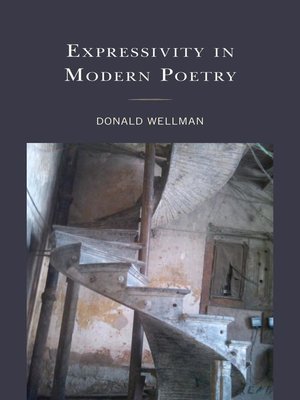 cover image of Expressivity in Modern Poetry